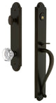 Arc 1-Piece Dummy Handleset, S Grip and Chambord Knob, Timeless Bronze, 848508