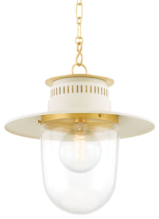 Mitzi Nori 1 Light 17" Pendant, Aged Brass - H773701L-AGB-SCR