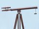 Floor Standing Antique Copper Griffith Astro Telescope 64'', Vintage Telescope