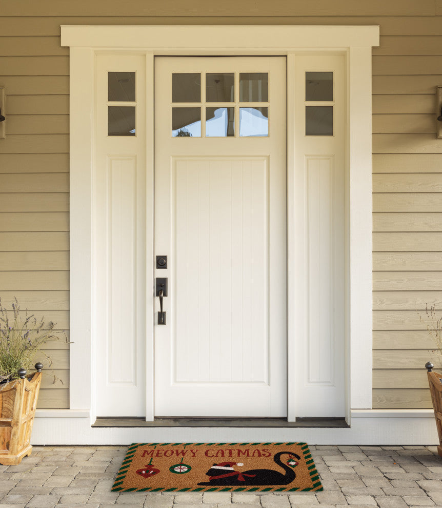 Meowy Catmas Doormat