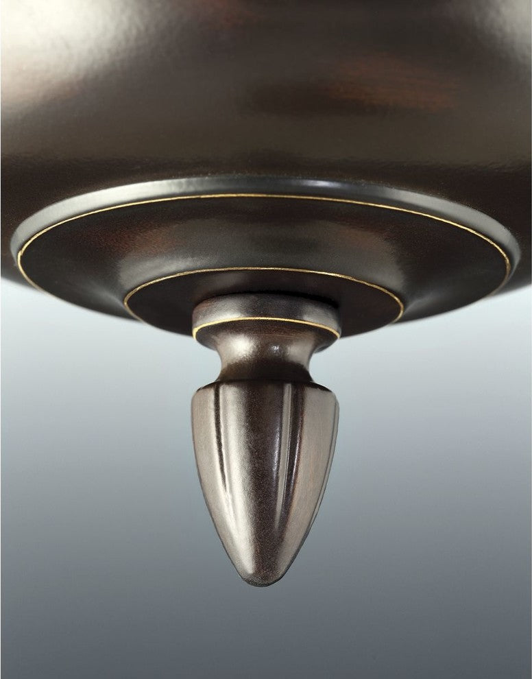2-Light Wall Lantern, Antique Bronze