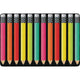 Flagship Carpets CA1994-44SG Black White/Stylish Brights Pencil