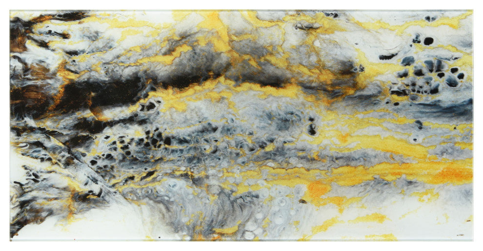 "Granite" Frameless Free Floatingtempered Glass Wall Art, B