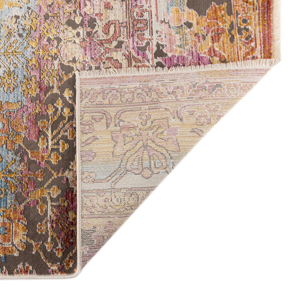 Unique Loom Arte Deepa Rug, Multi, 2'x6' Runner