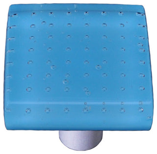 Bubbles Light Cyan, Knob, Black Post