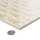 Art Deco Daiquiri Porcelain Floor and Wall Tile Sample