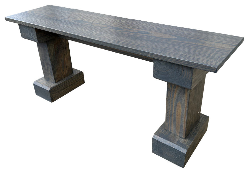 Driftwood Grey Wyoming Bench, 42 Inches