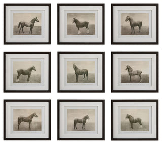 Uttermost Sepia Brown Marble Buffet Lamp