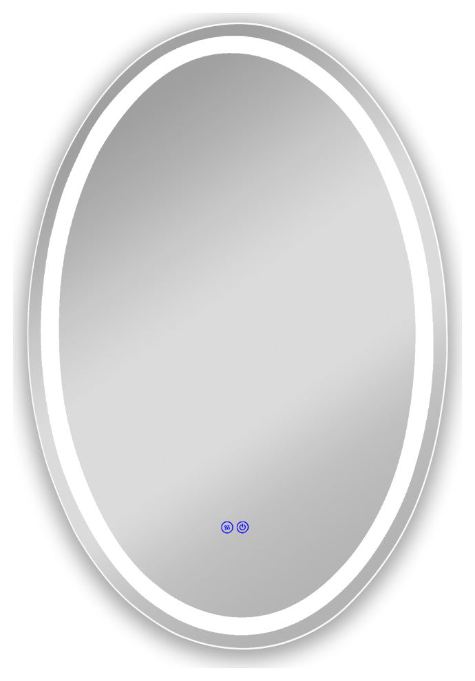 CHLOE Lighting LUMINOSITY Oval TouchScreen LED Mirror