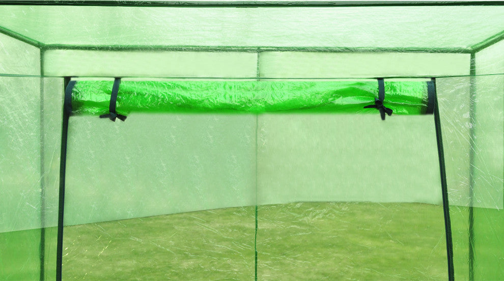 vidaXL Greenhouse Grow House for Plant Growing Green House Steel Frame PVC