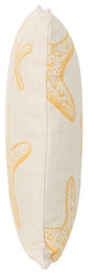 GDF Studio Zona Outdoor 18" Water Resistant Square Pillows, Set of 2