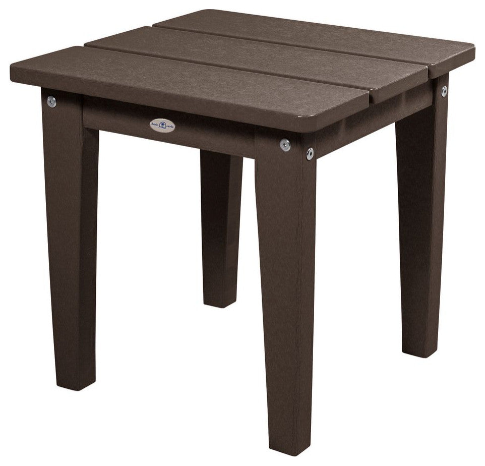 Adirondack Small Side Table, Mangrove Brown