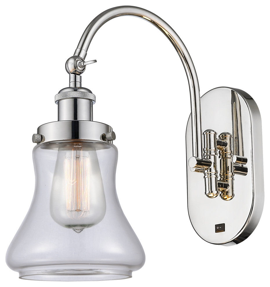 Innovations 918-1W-PN-G192-LED 1-Light Sconce, Polished Nickel