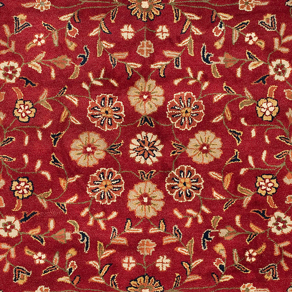 Safavieh Heritage Hg966A Red, Navy Area Rug, 2'3" X 8'0"