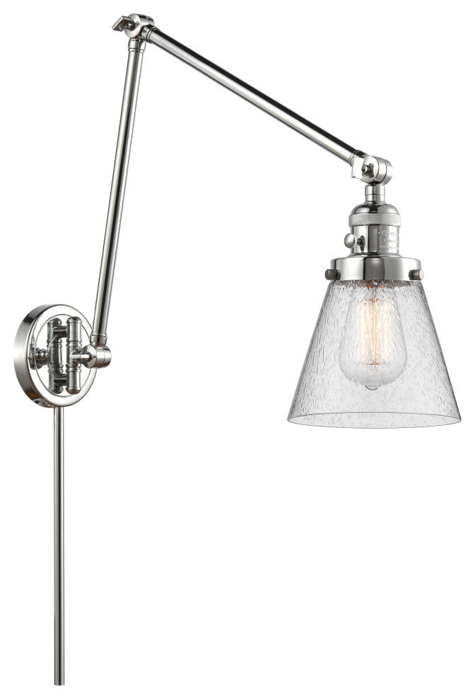 Cone Swing Arm With Switch, Polished Chrome, Seedy, Seedy