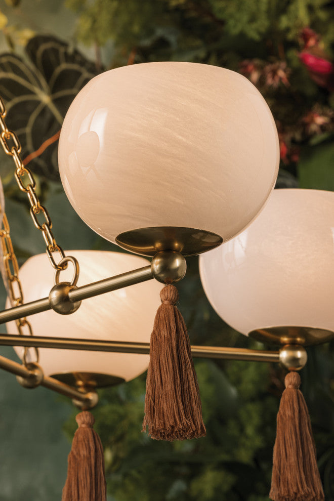 Mandy Cheng x Mitzi Niya Chandelier Aged Brass