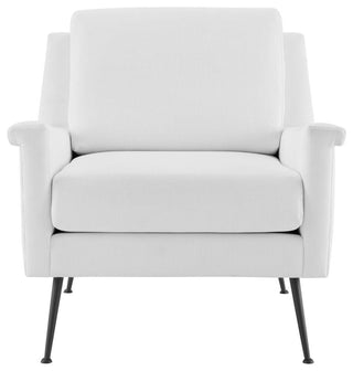 Chesapeake Fabric Armchair, Black White