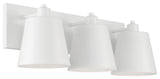 Capital Lighting 151331 Alden 3 Light 24"W Vanity Light - Matte White