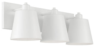 Capital Lighting 151331 Alden 3 Light 24"W Vanity Light - Matte White