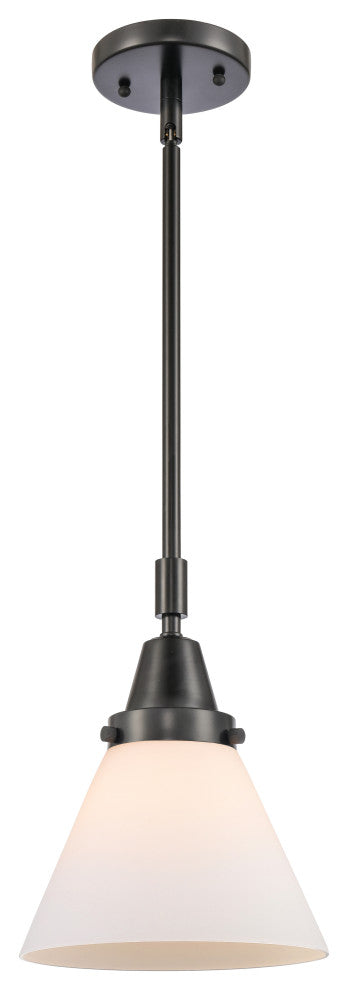 INNOVATIONS LIGHTING 447-1S-BK-G41 Large Cone Mini Pendant