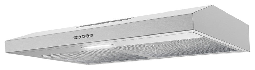 Streamline 30" Bergamo Ductless Undermount Range Hood, Stainless Steel