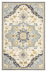Oriental Weavers Sphinx Alfresco 28402 Rug, Blue/Ivory, 8'0"x10'0"