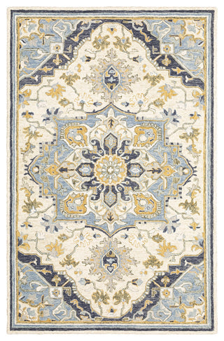 Oriental Weavers Sphinx Alfresco 28402 Rug, Blue/Ivory, 8'0"x10'0"