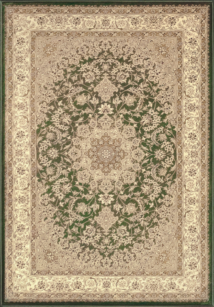 Legacy Green Rug, 5'3"X7'7"
