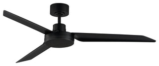 Maxim Ultra Slim 52 Ultra Slim 52" 3 Blade Indoor Ceiling Fan - Black