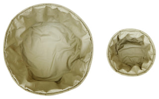 Bambie Quilted Baskets, Set of 2, Olive