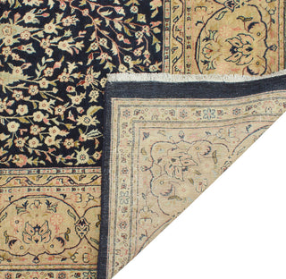 Pak-Persian Crispin Navy /Beige Rug, 8'0x9'10