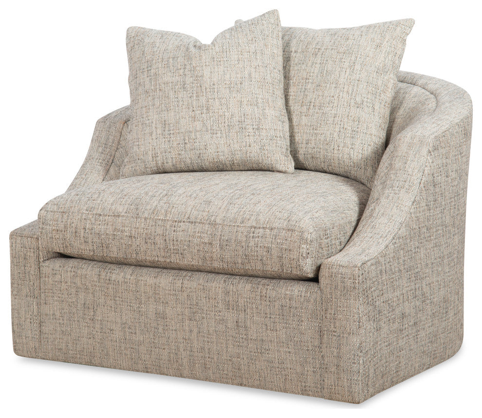 Stocked Oliver Swivel Chair