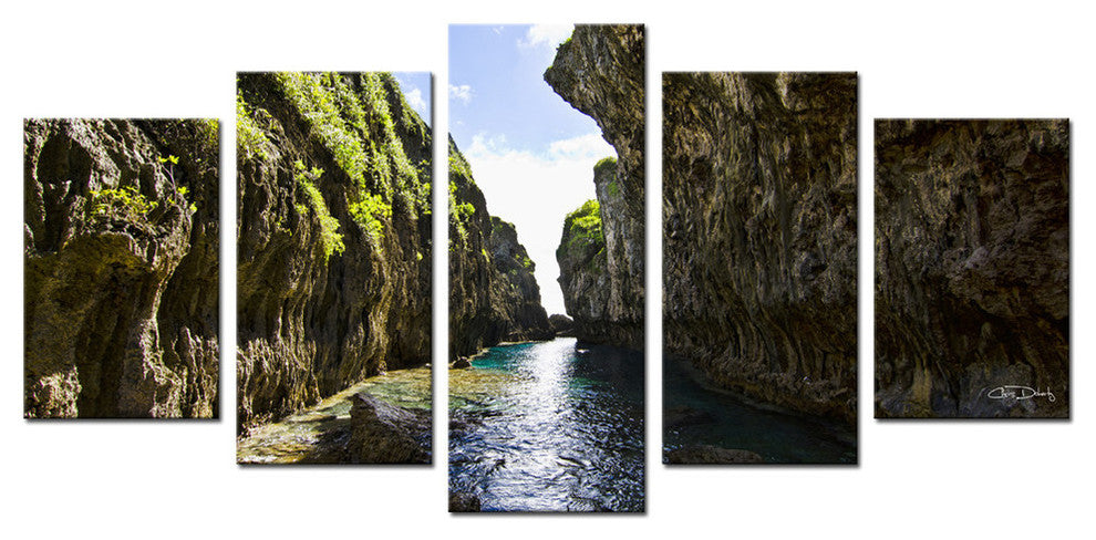 Ready2hangart 'Perfect Escape' 5-piece Canvas Wall Art
