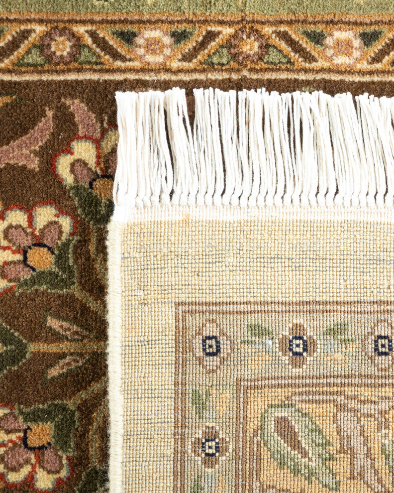 Tiruppur, One-of-a-Kind Hand-Knotted Area Rug Ivory, 8'2"x10'5"