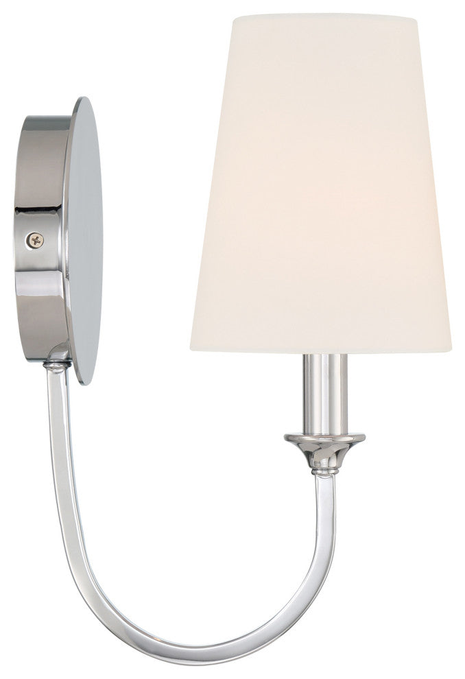 Payton 1 Light Polished Chrome Wall Mount