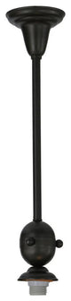 Meyda Lighting 74125 5"W Revival Craftsman Brown on Deco Ball Pendant Hardware