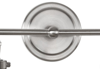 June Metal Shade Sconce, Nickel, 1-Light