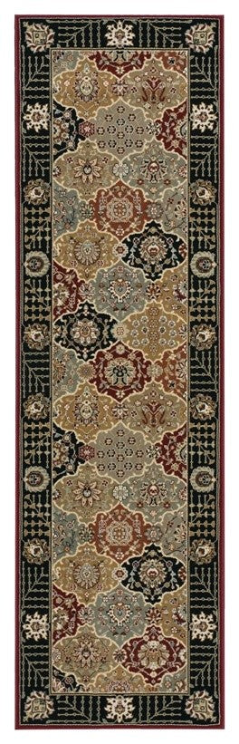 Nourison PERSIAN CROWN 178 BLACK RUG