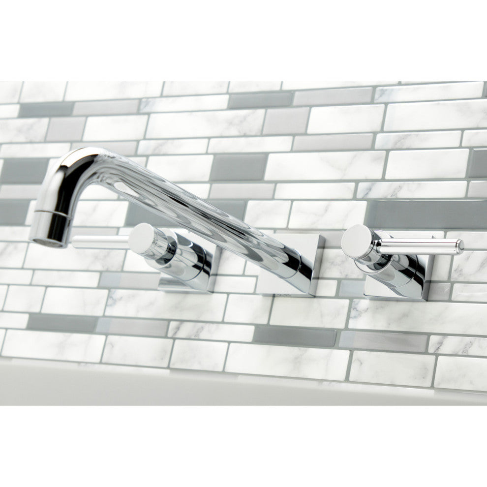 KS6051DL Wall Mount Tub Faucet, Polished Chrome