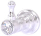 Carolina Crystal Robe Hook, Satin Chrome