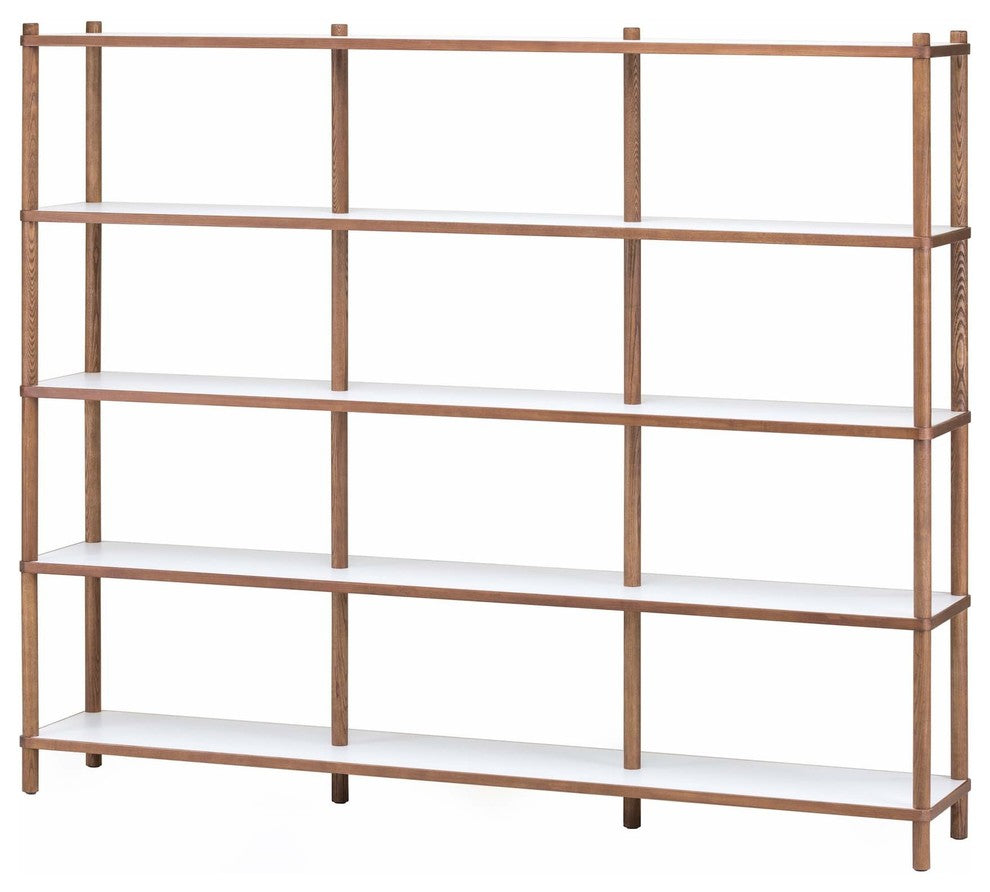 Justin 5-Tier Shelving Unit by Nuevo