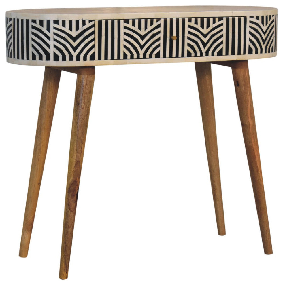 Edessa Bone Inlay Console Table