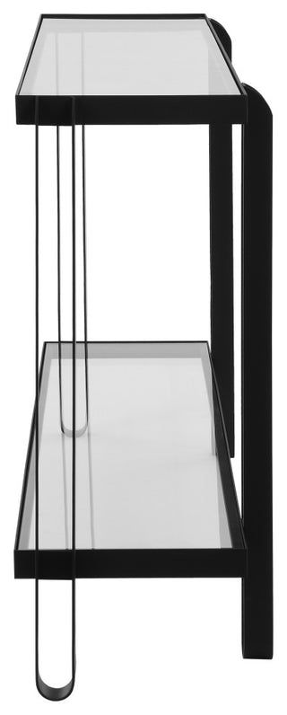 Uttermost Shadow Black Iron Console Table