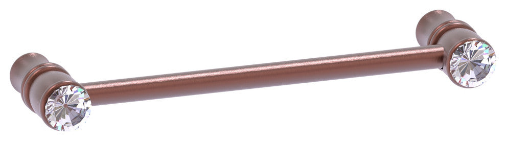 Carolina Crystal 5" Cabinet Pull, Antique Copper