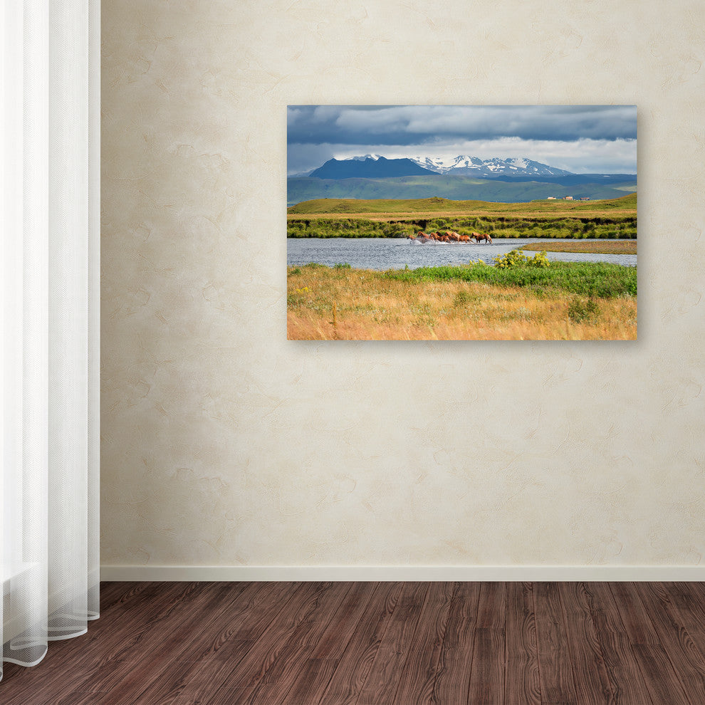 Philippe Sainte-Laudy 'Wild Horses' Canvas Art