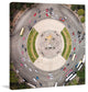 "In and Out Circle" Print on Canvas by Karolis Janulis