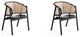 Manhattan Comfort Versailles Arm Chair, Set of 2