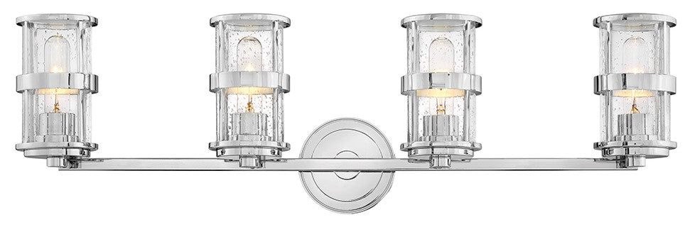 Hinkley Noah Four Light Vanity, Chrome
