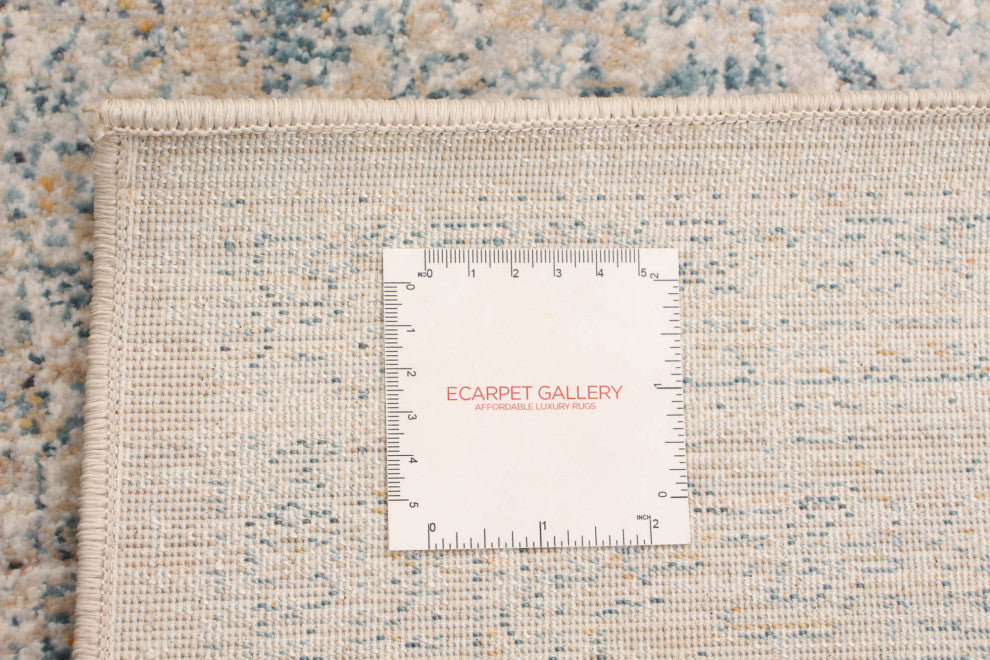 eCarpetGallery Runner Rug, Beige, Grey, 2'8" x 10'2"