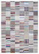 Rug N Carpet - Handmade Anatolian 8' 2'' x 11' 6'' Vintage Patchwork Kilim Rug